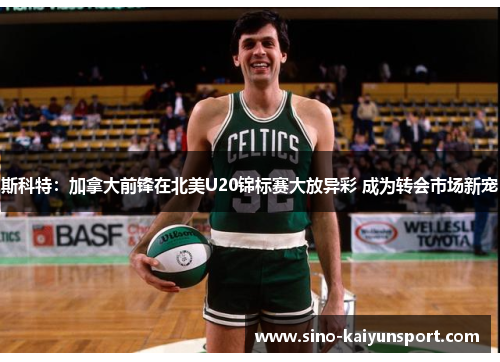 斯科特：加拿大前锋在北美U20锦标赛大放异彩 成为转会市场新宠