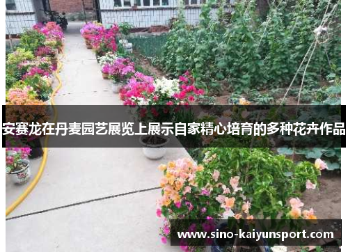 安赛龙在丹麦园艺展览上展示自家精心培育的多种花卉作品